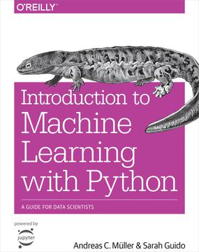 Cover of Introduction to Machine Learning, produced from Jupyter Notebooks